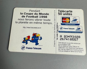 French Vintage Telecom - Coupe Du Monde - France 98 Foot Soccer