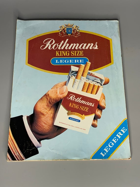 light french cigarettes Buy French Vintage Poster Advertising Rothmans King Size Legere (light)  Cigarettes Online in India
