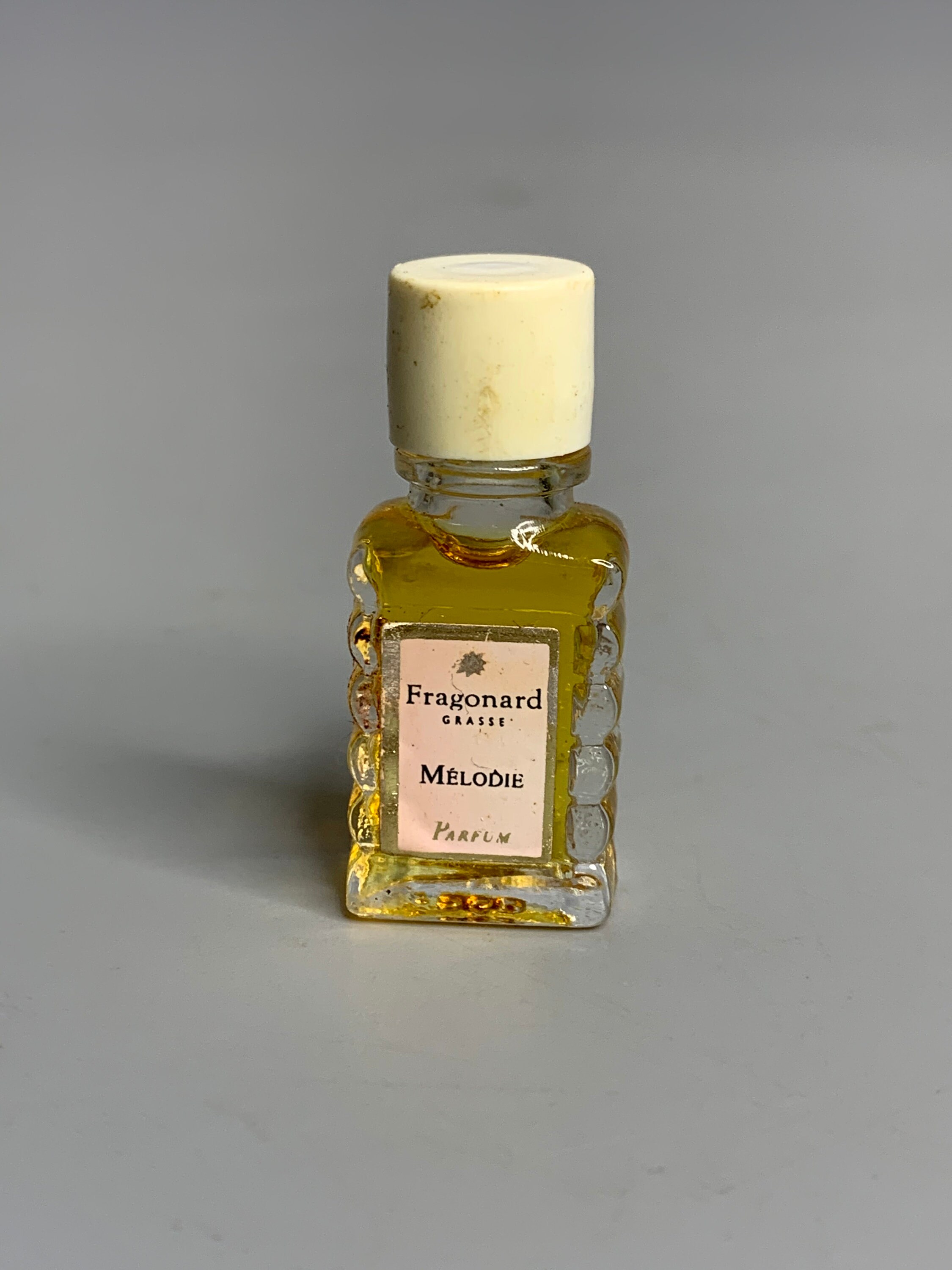フランスのヴィンテージミニチュア香水フレグランスボトル 