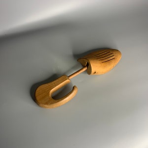 French vintage wood shoe stretcher