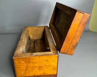 1920年代初頭のフランスのアンティーク木箱 - Etsy 日本