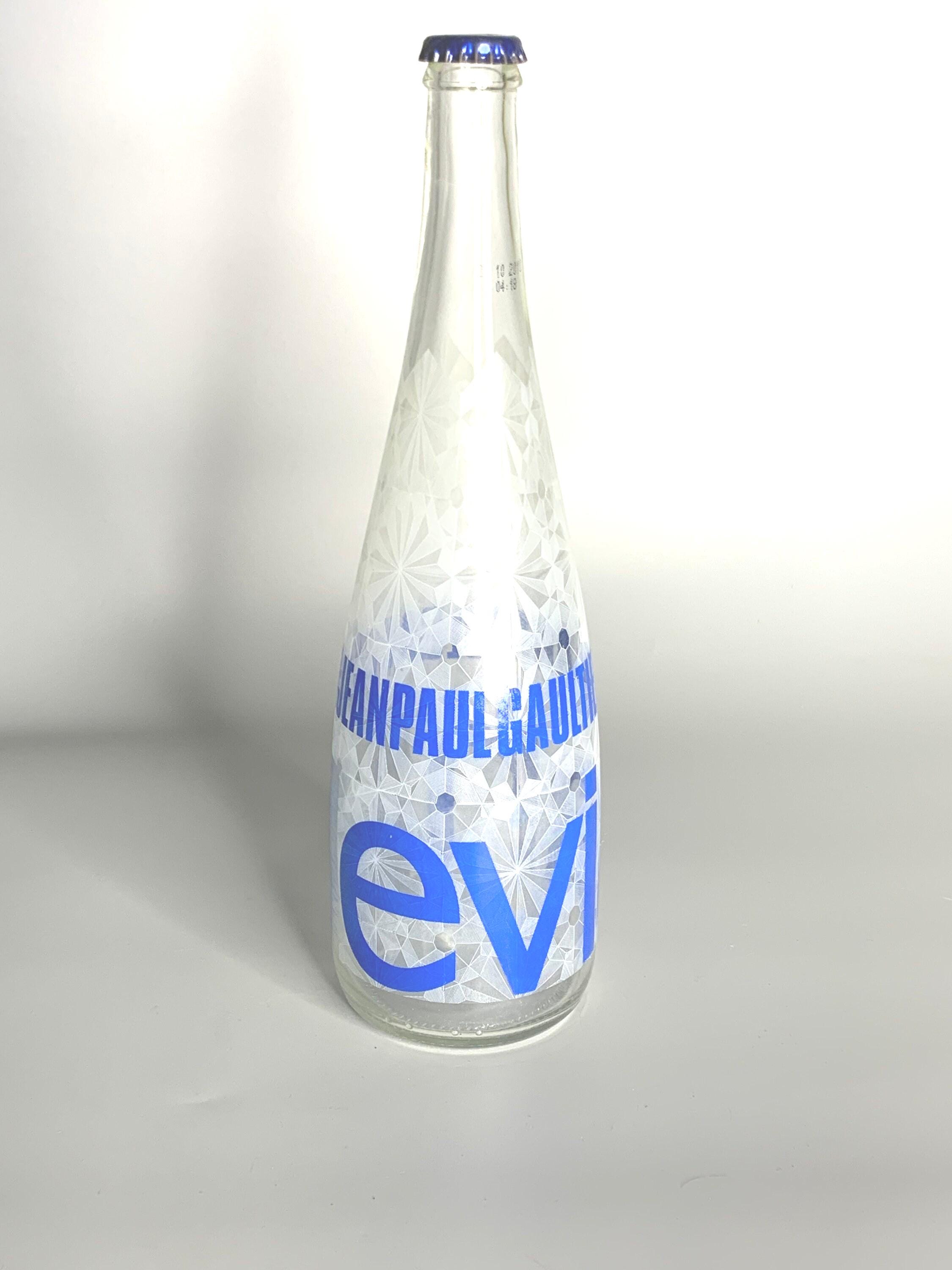 Evian glass bottle - Etsy 日本