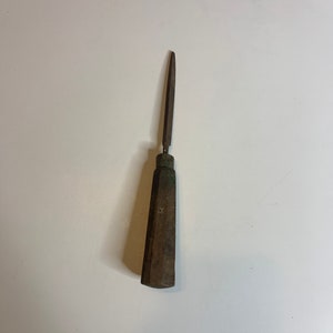 French Antique carpentry tool wooden handle