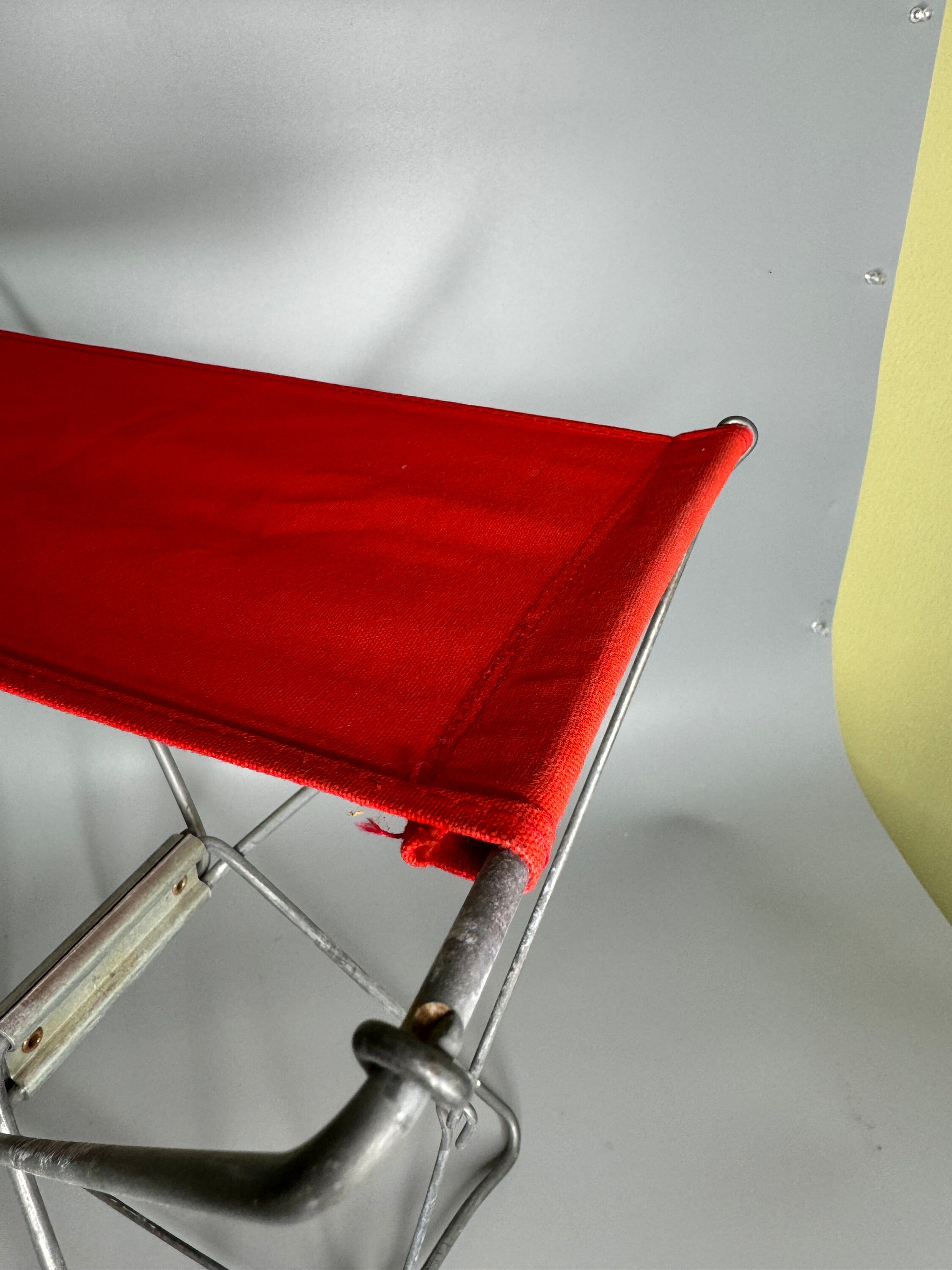 Fauteuil de camping ROUGE Chaise Pliante de pêche @ BonAchat