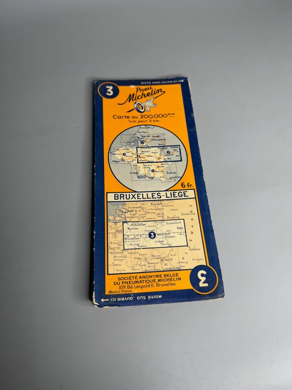CARTE MICHELIN N°11 - Paris/ Châlons S/Marne - Eds. Michelin - 1924 EUR 14,90 - FR