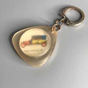 French vintage keychain holder Prosperite beurre - butter advertising