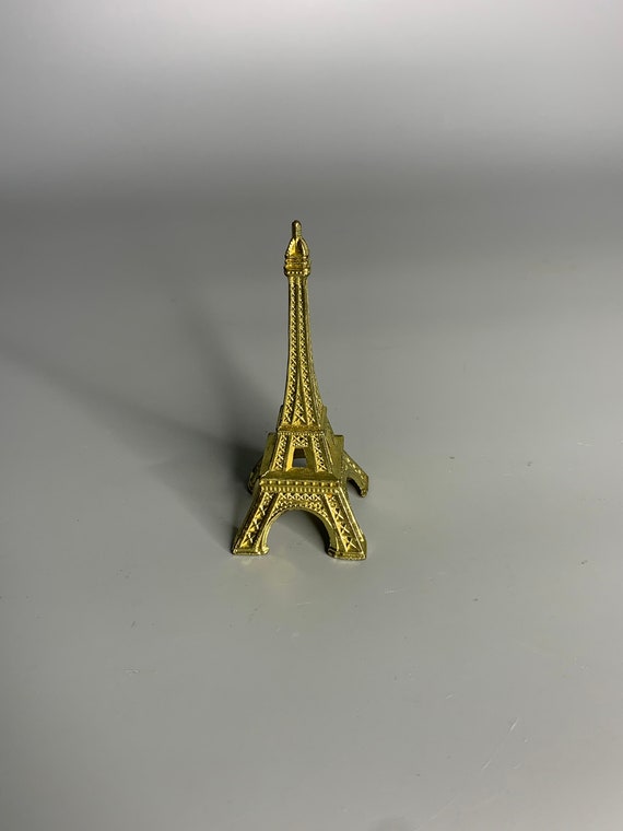Pendentif Vintage Tour Eiffel métal doré - – Angèle Vintage