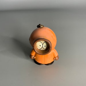vintage keychain holder advertising cartoon figurine 1998