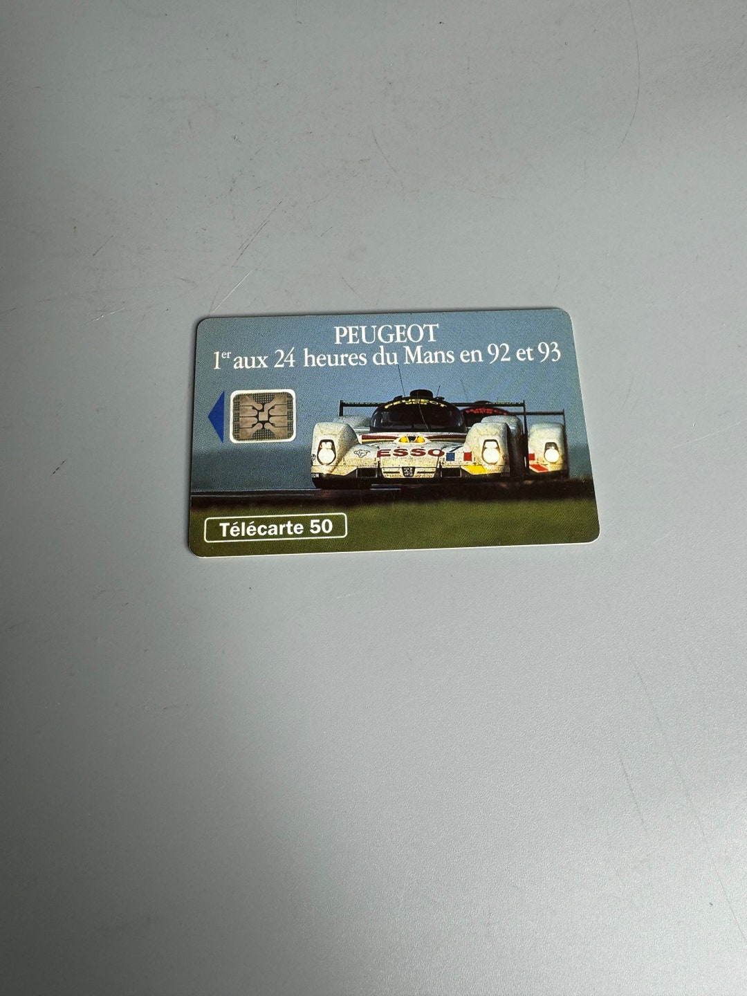 Carte Téléphonique Collector Peugeot 24 Heures Du Mans 92 Et 93