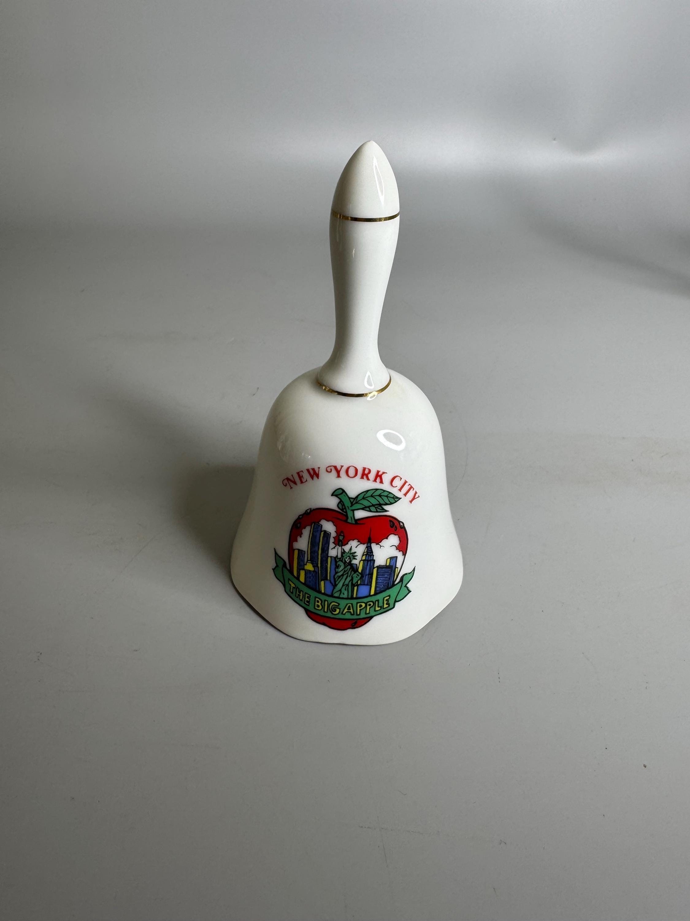 Japanese Vintage New York City - US State Bell Ceramic Porcelain