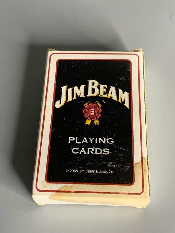 French Vintage Jim Beam Playing Card Deck - Etsy