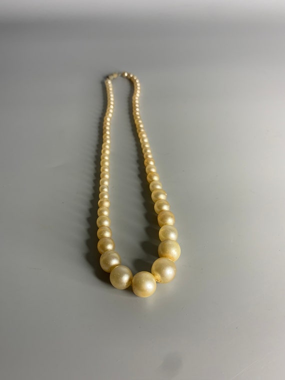 French vintage pearl necklace detachable Victoria… - image 1