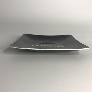 French vintage ashtray advertising Credit du Nord bank publicity