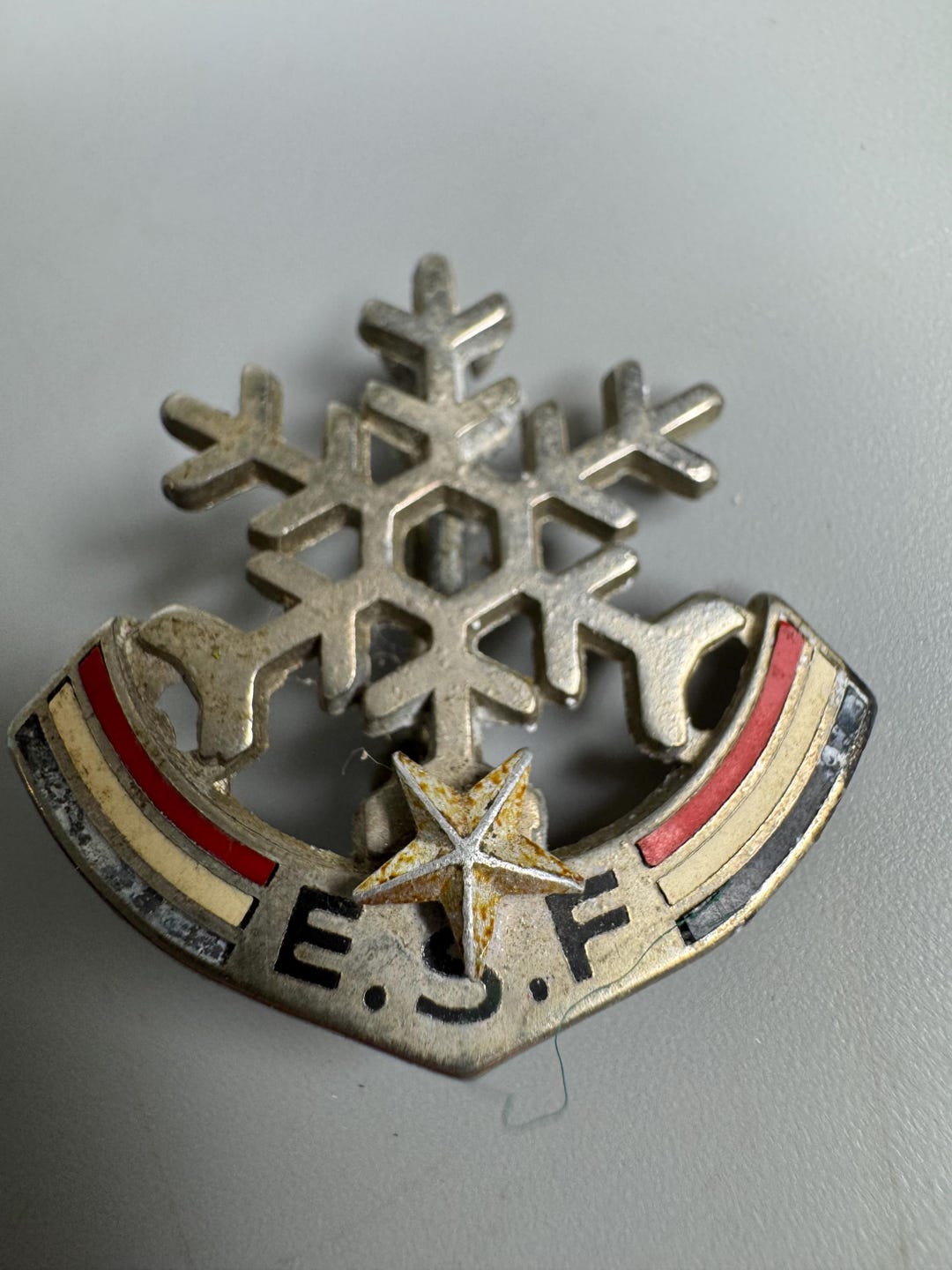 Insignes Broches Ecole du Ski Français ESF Etoile Flocon Insignes Broches Ecole du Ski Français ESF Etoile Flocon
