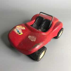 Vintage Tonka made in USA toy buggy racing collectible red car