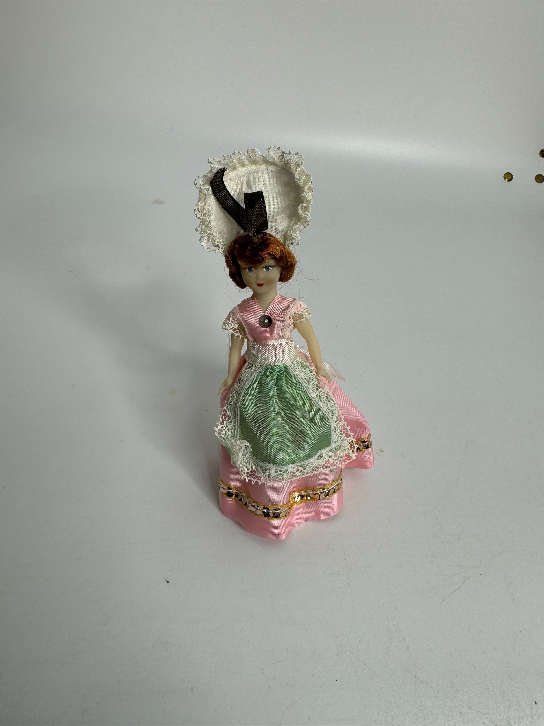 フランスヴィンテージ セルロイド人形 全長14cm ベビードール