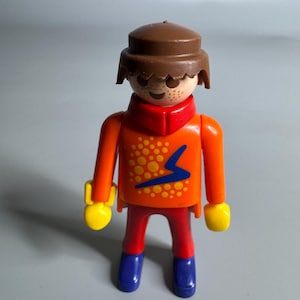 French vintage collectible Playmobil toy figurine