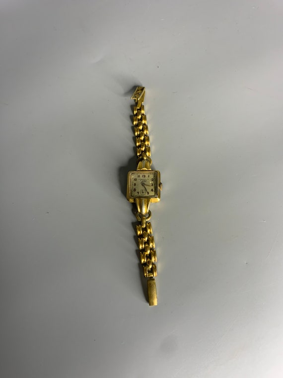 Swiss vintage gold plated watch Jolus lady's watch