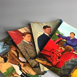 Carte postale couleur portrait d'hommes d'amour français, cartes de saint-valentin, carte St Eloi, le prix non écrit est pour une carte
