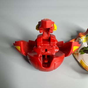 French vintage McDonalds collectible toy Bakugan happy meal