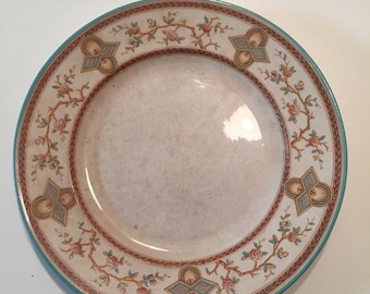 French Antique Plate Parisienne number 2/7745 Paris collectible old plate ceramic pottery kitsch country serving dish home decor kitchen