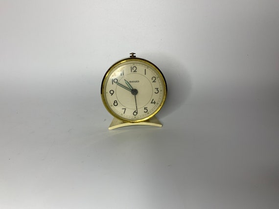 French Vintage Bayard Made in France Alarm Clock Reveil Des French Vintage Bayard Made in France Alarm Clock Reveil Des