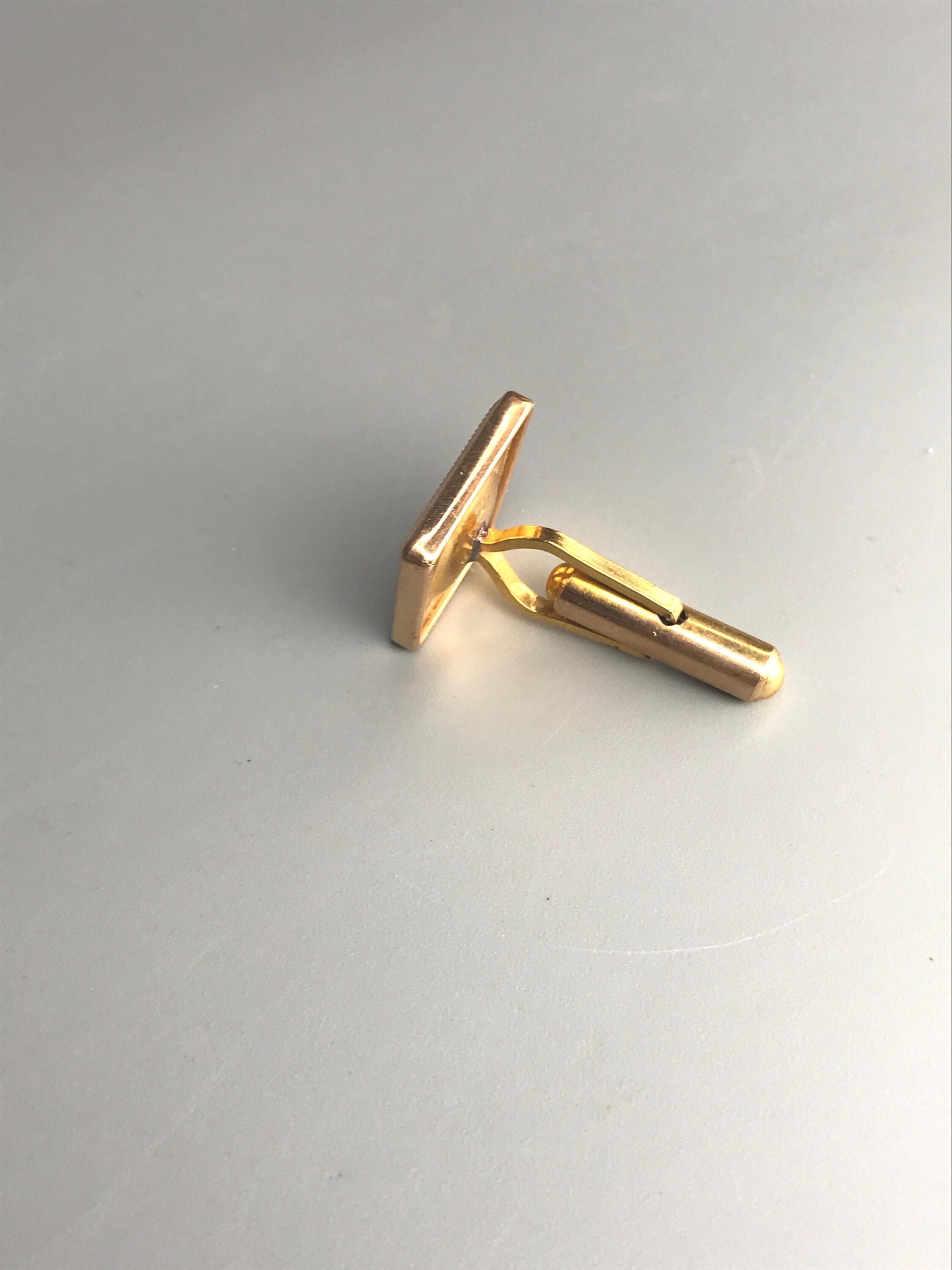 Boutons De Manchette Vintage Plaqué Or MURAT Avec Boîte D'origine – Élégance Rétro Pour Chemise
