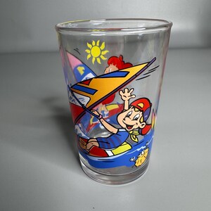 French vintage glass - Amora collectible cartoon design