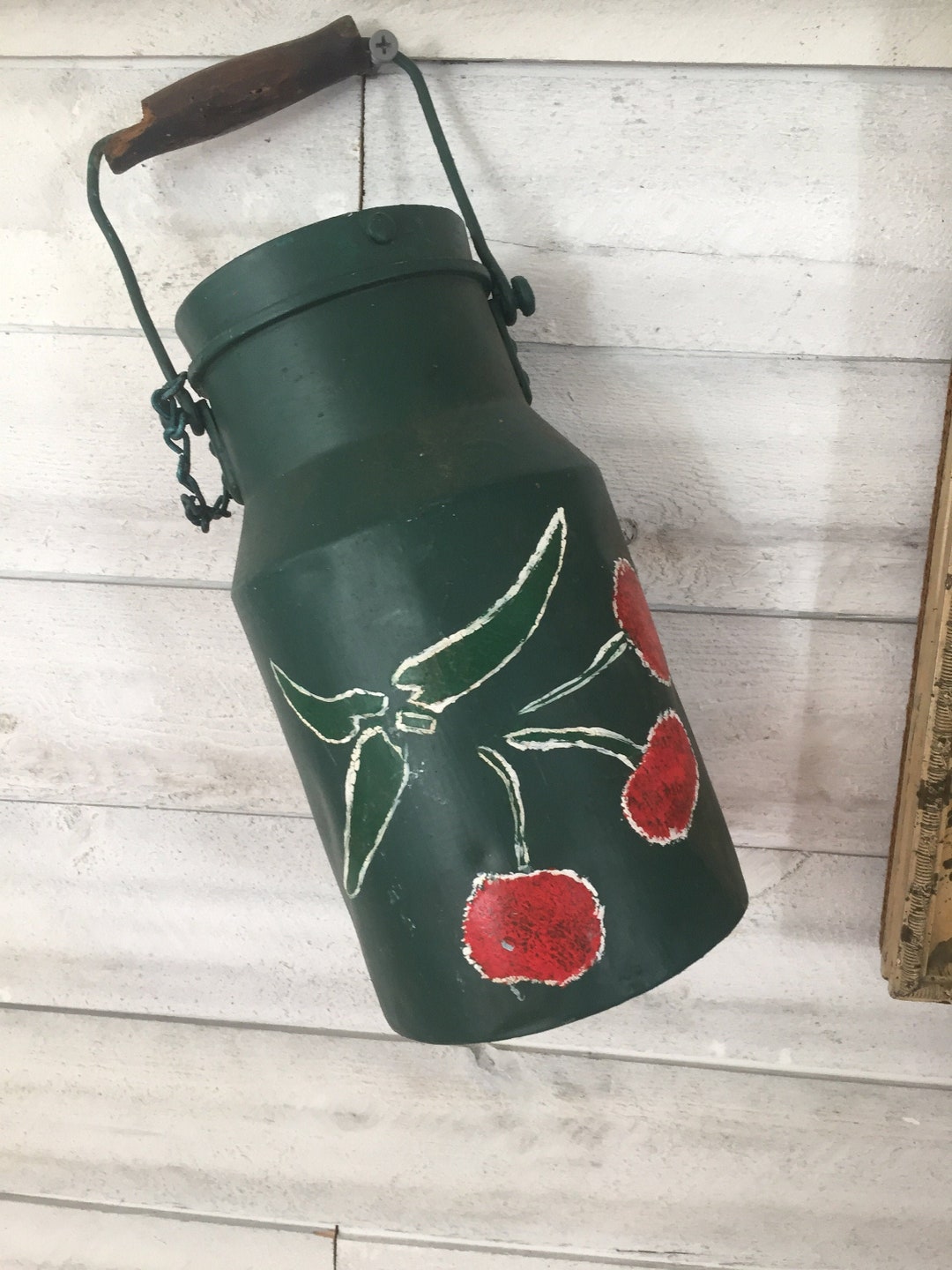 French Vintage Milk Churn Jug Aluminum Kitchen Home Decor Retro ...
