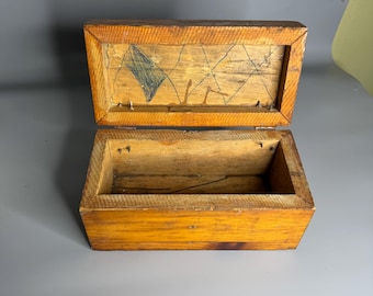 フランスアンティーク　木箱 1920年代初頭のフランスのアンティーク木箱 - Etsy 日本
