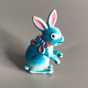 French vintage lapel pin brooch rabbit design jewelry miniature pin