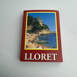 LLoret de Mar Souvenir 21 Fotos Costa Brava Barcelona Souvenir Postkarten Heft