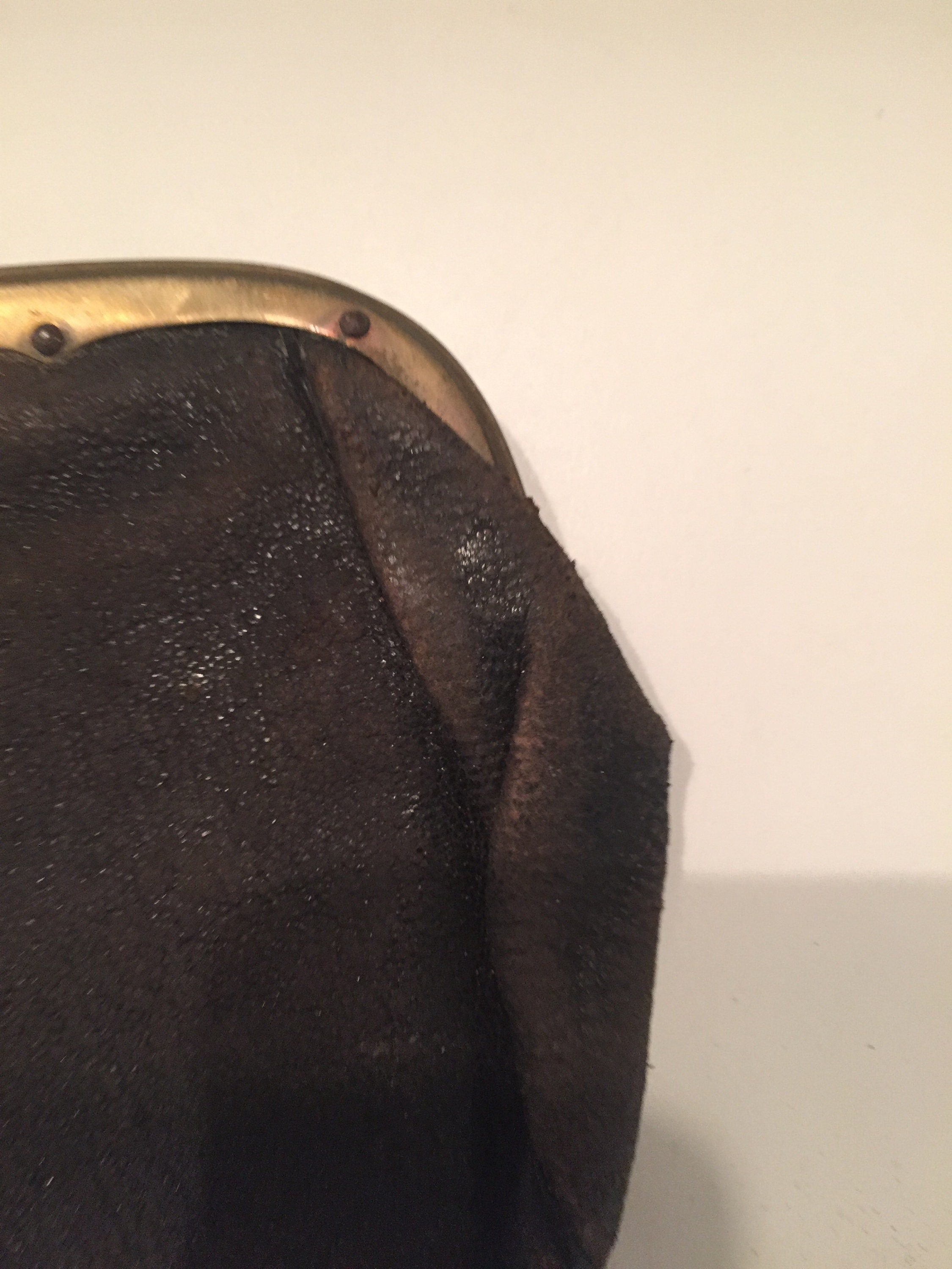 French Antique Vintage Victorian Coin Purse Pouch With