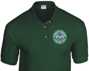 Community Emergency Response Team Polo Embroidered CERT #633-8800