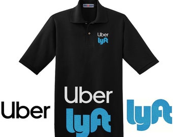 UBER LYFT Polo Bestickt #437-759-60-61