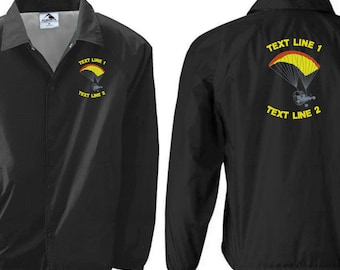 Paramotor Paraglider Windbreaker Embroidered Windbreaker  #1002-3100