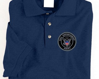 Bail Enforcement Agent Embroidered Polo Shirt  #668-8800