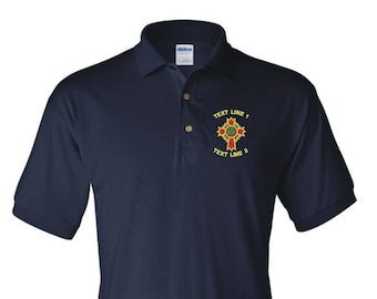 KCCH Knight Commanders Court of Honor Polo Shirt #870