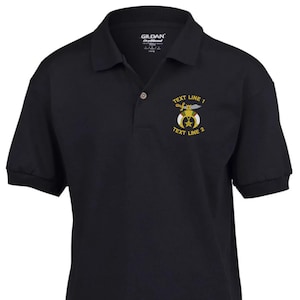 Shrine / Shriner Embroidered Polo Shirt  #942