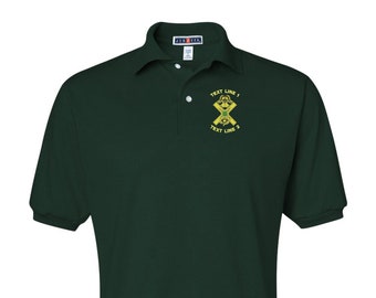 Knights of St Andrew Embroidered  Polo Shirt  #820-P