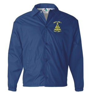 Mason Masonic Past Master Windbreaker  #909