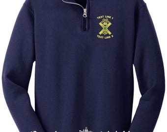 Knights of St Andrew 1/4 Zip Fleece Pull Over #820-995