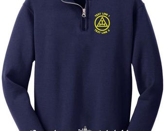 Royal Arch Mason 1/4 Zip Fleece Pull Over #754-995