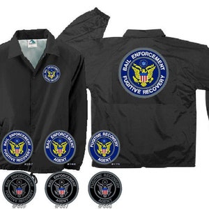 Bail Enforcement Fugitive Recovery Agent Jacket Embroidered