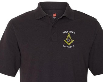 masonic polo shirts