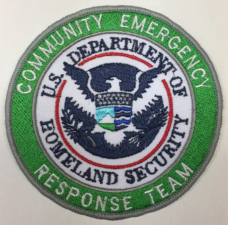 CERT Community Emergency Response Team 4 Patch Etsy