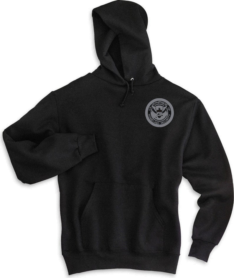 Black security hoodie Clearance