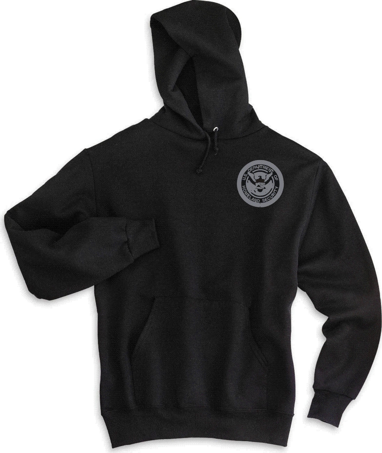 Retro Boater Logo in Black NUBLEND® Hooded Sweatshirt Retro Boater Logo in Black NUBLEND® Hooded Sweatshirt