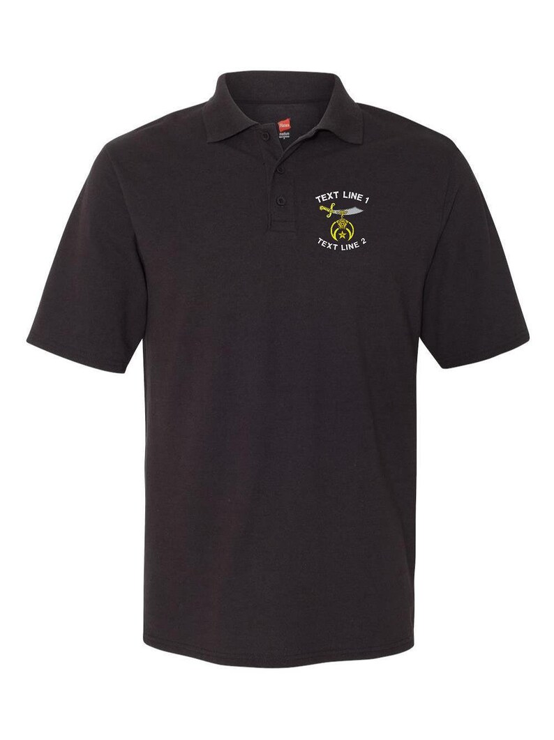 Shrine / Shriner Embroidered Pique Polo Shirt 088055P Etsy