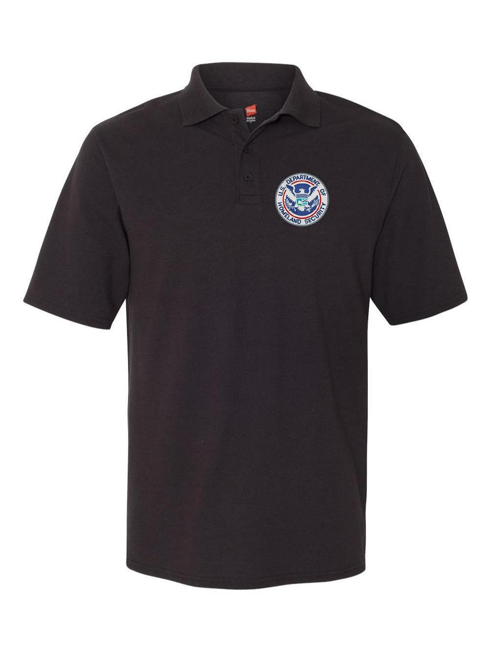 Dept. of Homeland Security Embroidered Polo Shirt 220-P - Etsy
